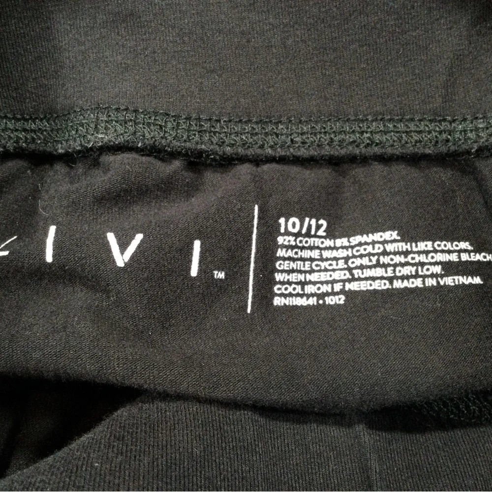 Lane Bryant Livi Size 10/12 Black Leggings - Picture 5 of 6